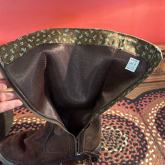 Rocket Dog brown suede boots, size 9, worn once, like new - Picture 6 of 8